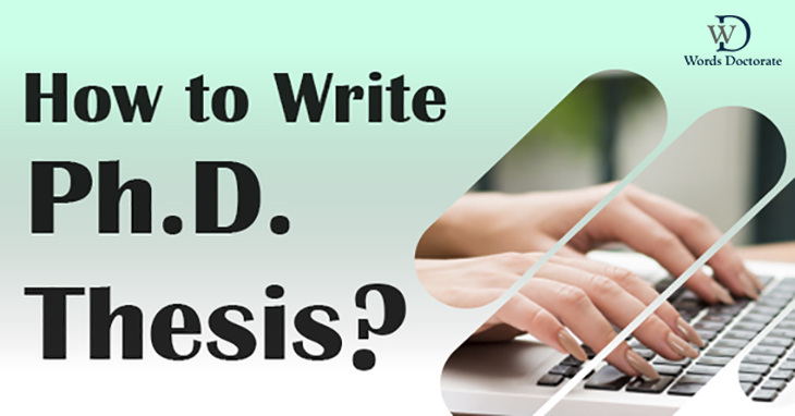 phd thesis writing format